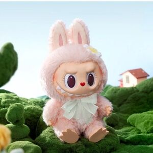 Pop Mart Labubu Mokoko Close To Sweet Vinyl Plush Doll 400%